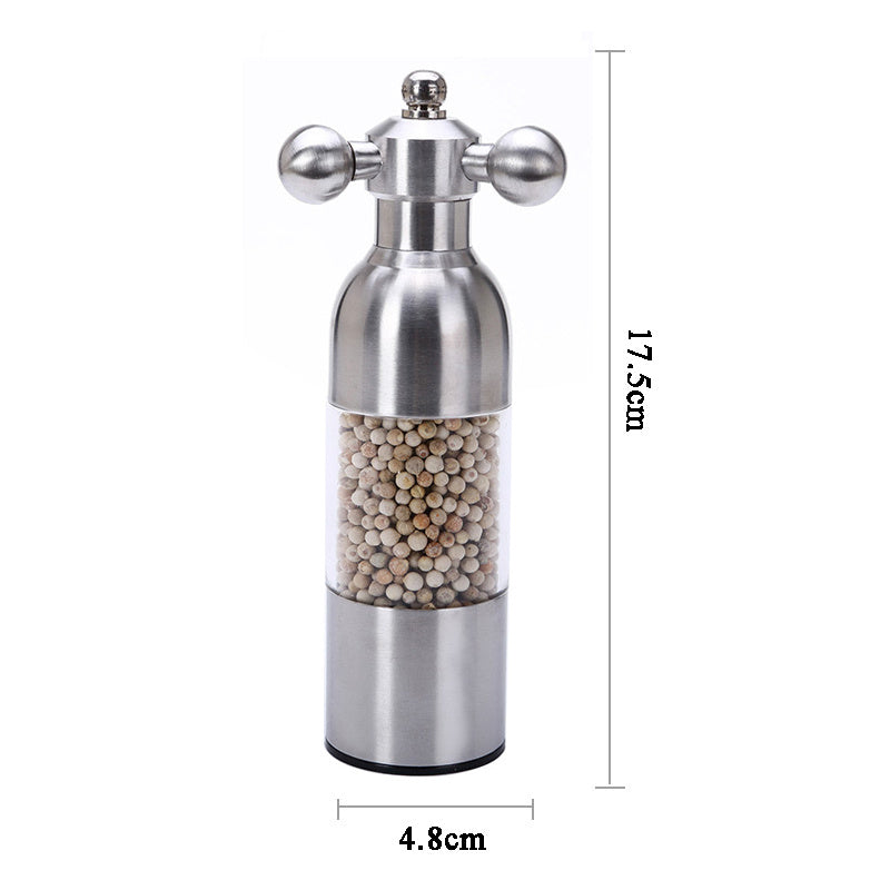 Pepper Mill Gadgets Pepper and Salt Grinder Grinding 4 Color Garlic Grinding Spice Grinder Kitchen Creative Tools BBQ Accessory