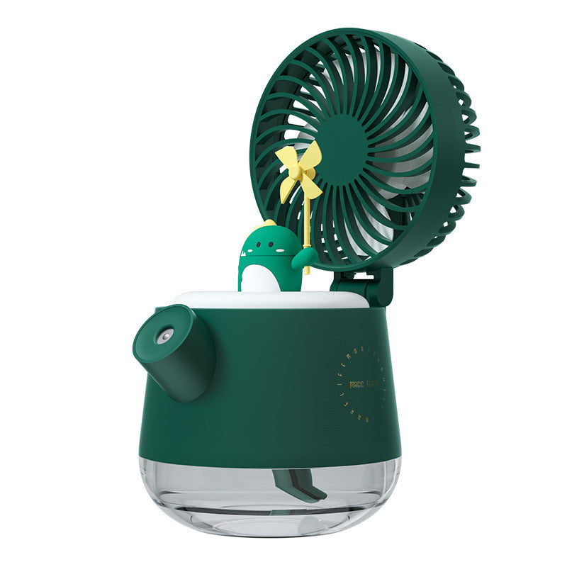 Rechargeable Large-capacity Aromatherapy Humidifying Spray Fan