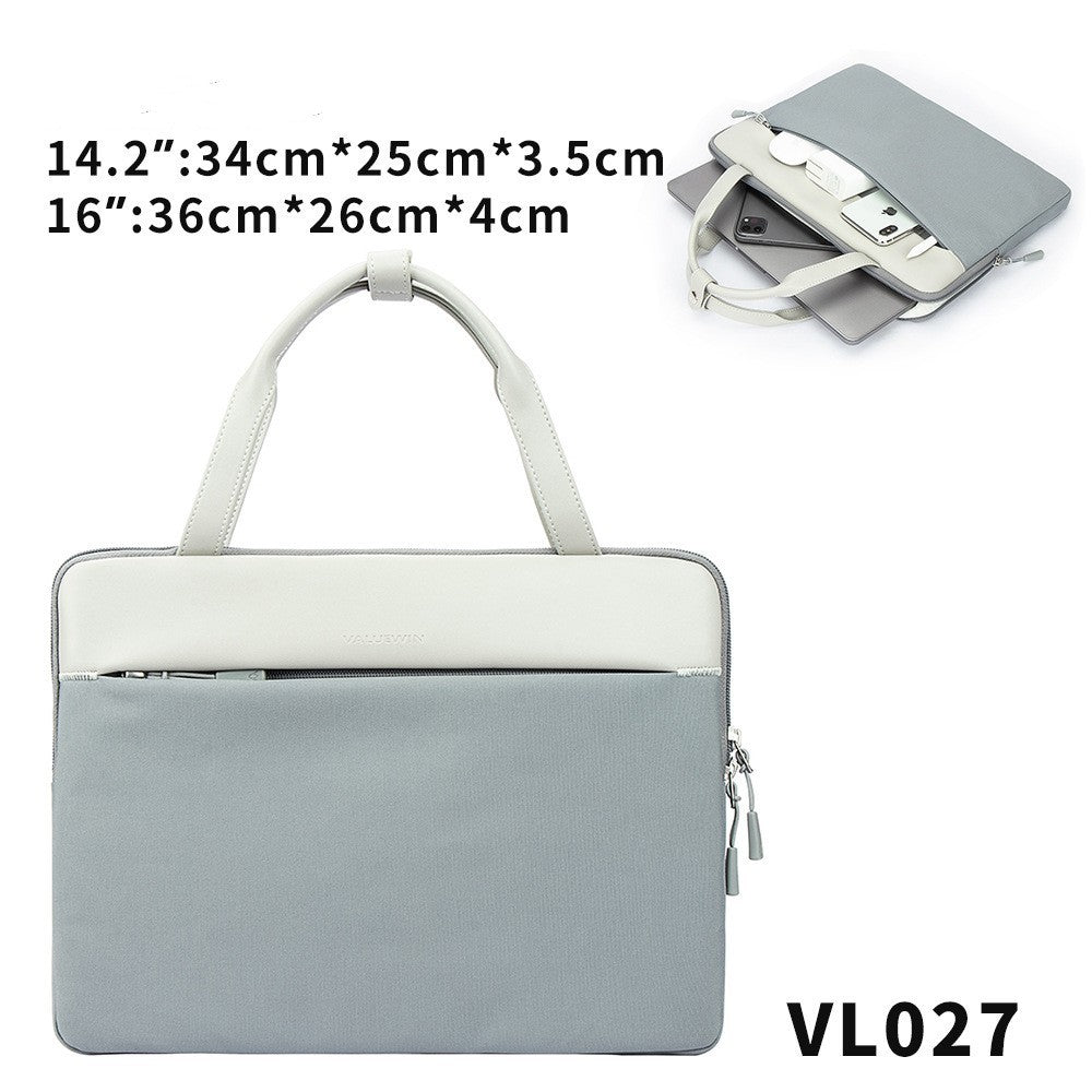 Laptop Bag Simple Two Colors Waterproof Ipad Laptop Sleeve Laptop Bag Girl Portable