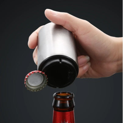 Creative Stainless Steel Beer Bottle Opener Web Celebrity Bar Press Opener Bottle Opener Automatic Summer Party