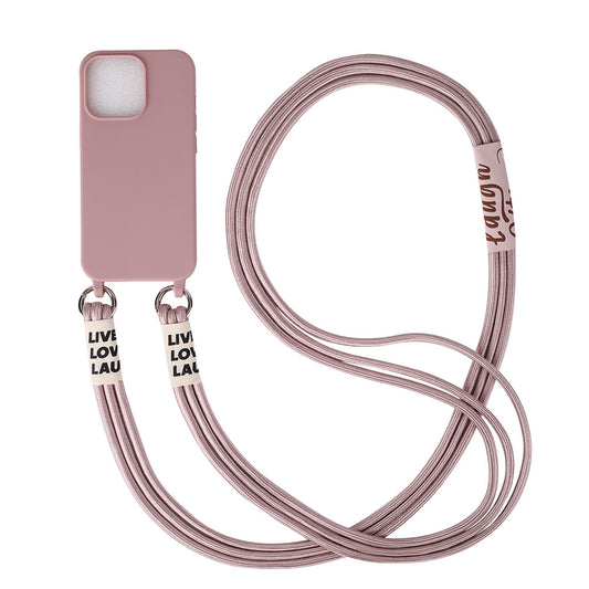 Cross-body Lanyard Three Rope Combination Convenient Spring Fastener Halter Anti-lost Phone Case