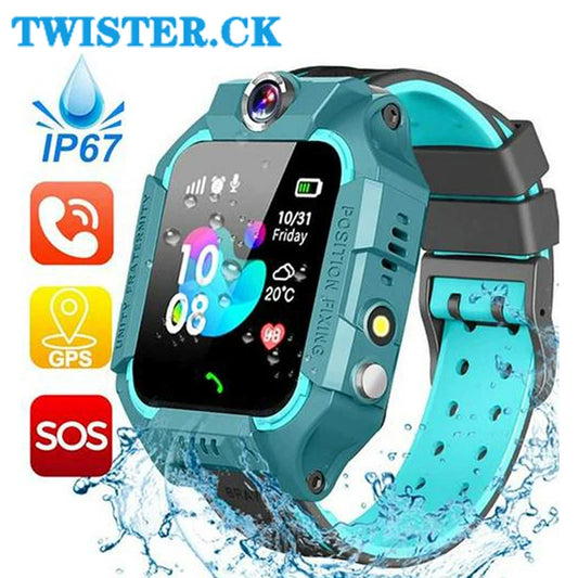 New Z6f Kids Smart Watch SOS Phone Watch for Children With Sim Card Ip67 Waterproof Remote Photo Smartwatch For Ios Android