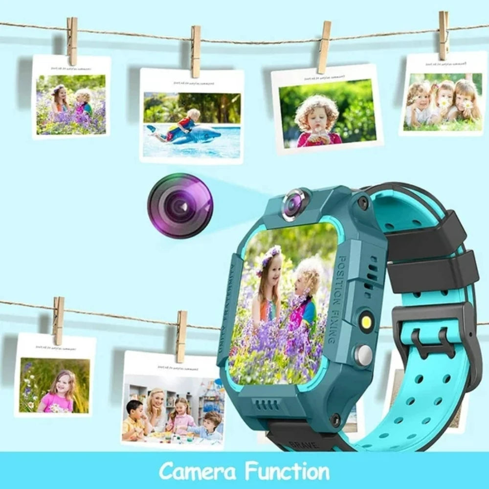 New Z6f Kids Smart Watch SOS Phone Watch for Children With Sim Card Ip67 Waterproof Remote Photo Smartwatch For Ios Android