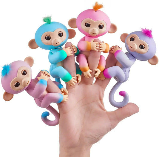 Original Fingerlings Monkey Action Figure Fingertip Monkey Electronic Pets Smart Pet Girl Interactive Toy For Children Gift Toys