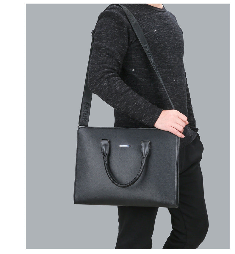 A One-shoulder Cross-slung Male Business Briefcase